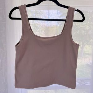 Abercrombie Ribbed Square Neck Tank